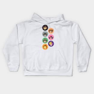 Dueling Protagonists Kids Hoodie